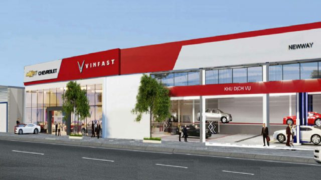 VINFAST CHEVROLET NEWWAY  CHUẨN BỊ KHAI TRƯƠNG