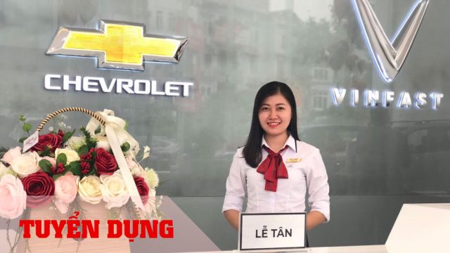 Tuyển Dụng Lễ Tân Showroom
