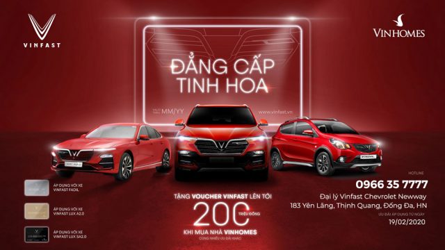 Hướng dẫn sử dụng Voucher mua xe Vinfast dành cho Khách hàng mua nhà Vinhomes