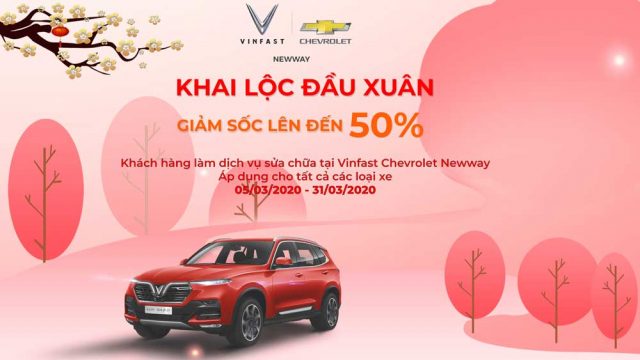 Khai lộc đầu xuân – chăm sóc xế yêu Giảm giá sốc lên đến 50%