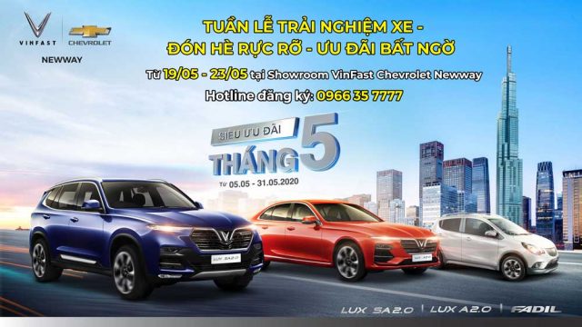 Tuần lễ trải nghiệm xe – Đón hè rực rỡ – Ưu đãi bất ngờ
