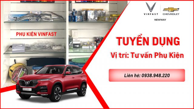 Tuyển dụng tư vấn phụ kiện