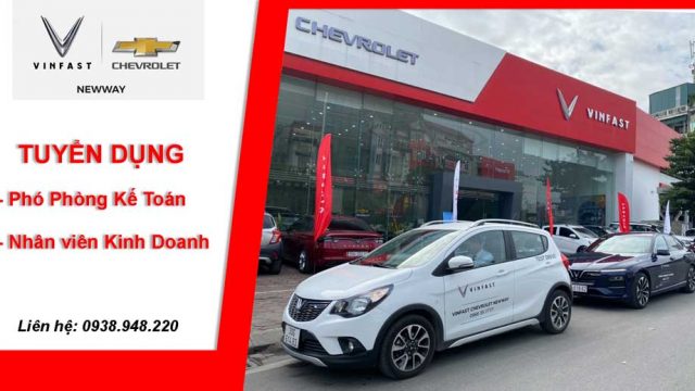 Tuyển Dụng Phó Phòng Kế Toán & NV Kinh Doanh