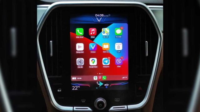 VINFAST BỔ SUNG TÍNH NĂNG APPLE CARPLAY CHO XE LUX A2.0 VÀ LUX SA2.0